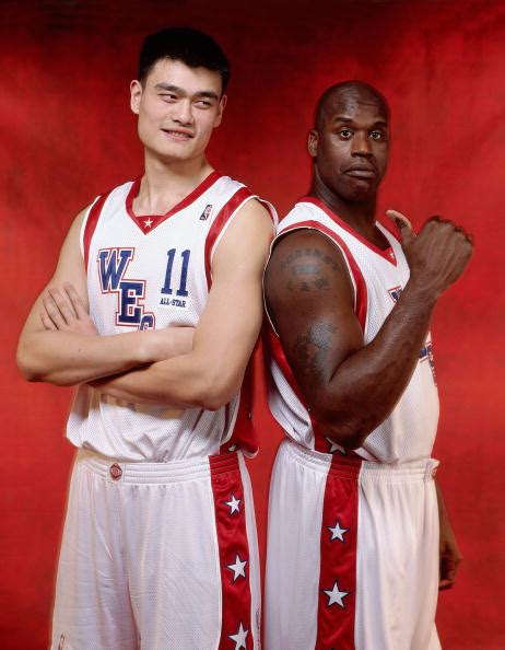 yao ming and shaquille